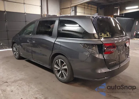 2024 Honda Odyssey Touring из США, поврежденный, VIN 5FNRL6H84RB035974